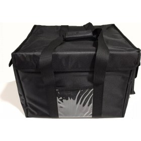 Resim Motospartan Servis Çantası Isı Yalıtımlı 35x40x30cm İmpertex Siya 