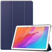 Resim Huawei Uyumlu Matepad T10 Zore Smart Kapak Standlı 1-1 Kılıf-Lacivert 