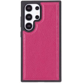 Resim Genel Markalar Art Galaxy S24 Ultra Uyumlu Deri Arka Kapak Gül Kurusu Lab 