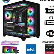 Resim XASER Lexus x810 i7 14700F 32GB DDR5 Ram 1TB M.2 NVMe SSD 16GB RX9060 XT Sıvı Soğutmalı Masaüstü Oyu 