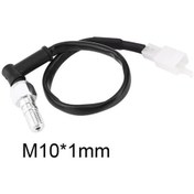 Resim M10 1mm-m10 1.0/1.25mm Motosiklet Hidrolik Fren Basıncı Arka Işık Anahtarı Içi Boş Cıvata Motocicleta Aksesuarları Hidrolik Fren Anahtarı 