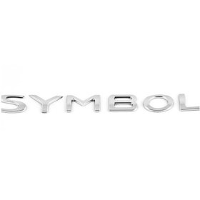 Resim Renault Clio Symbol Arka Bagaj Yazisi 229627760 