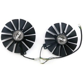Resim Grafik Kartı Soğutma Fanı T129215sm/fdc10m12s9c Asus P104100 Madencilik G Fdc10m12s9c İçin Soğutucu Fan Değiştirme 