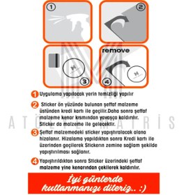 Resim Genel Markalar Motivasyon ayna sticker 