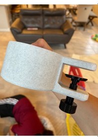 Resim Opencart Fincan Tutucu Kelepçe Sadece Plastik Aparattır 