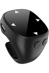 Resim MEGAMUS Kablosuz Bluetooth Halka Uzaktan TikTok Video Kaydırma Telefon Selfie için Parmak Kontrolü 