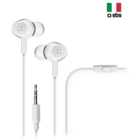 Resim SBS 47354 Teıneartubew Jumper 3,5 Mm Jak'lı Beyaz Stereo Mikrofonlu Kulaklık 
