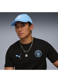 Resim Puma Manchester City Fc Essential Mavi Şapka Mavi 