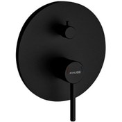 Resim Fause Ankastre Banyo Bataryası Adonis 2 Yönlü Siyah Kab101-2B Mat Siyah 