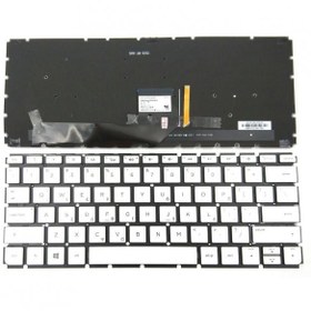 Resim Hp Envy 13-D000NT Envy 13-D001NT Notebook Klavye (Gri TR) ışıklı 