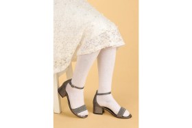 Resim Kiko 768 Ayna Kum Günlük Kız Çocuk 3 cm Topuk Sandalet Ayakkabı 