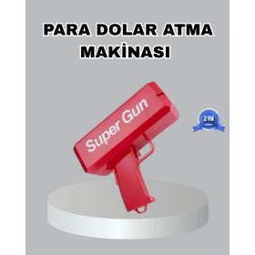 Resim Uravas Store Para Saçma Makinesi Kırmızı Model 100’LÜ Para Hediyeli 