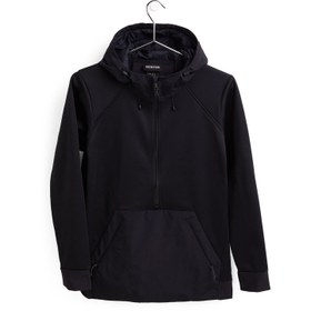 Resim Burton Crown Weatherproof Pullover Kadın Siyah Sweatshirt 