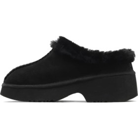 Resim Bueno Shoes Siyah Süet Kadın Az Topuklu Terlik 05AG700 05AG700 