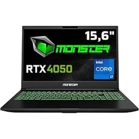 Resim Hepta Collection Monster Abra A5 V20.3 Intel Core i7 13700H 16 GB RAM 500 GB SSD 6 GB RTX 4050 FreeDos 15,6" FHD 144 