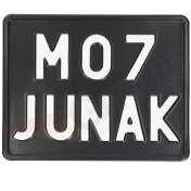 Resim JUNAK M07 plaka siyah - 671277 