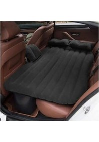 Resim Auhma Ab-167 Şişme Yatak Seti Kamp & Araç & Ev Çift Kişilik 30x85x9cm Hava Pompası Oto Çakmaklık Girişli Çok Renkli 