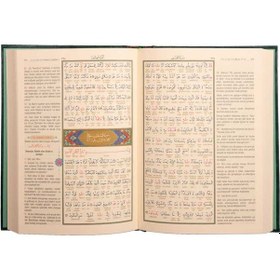 Resim Rahle Boy Muhtasar Kelime Mealli Kur'An (Mühürlü) Yeşil 