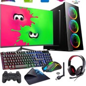 Resim COLLECT INTEL I5 4N 8GB 480GB SSD 4GB GT740 24" Monitörlü Oyun Bilgisayarı (Gaming SET) 