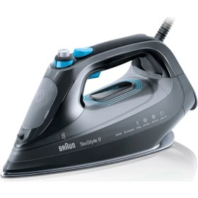 Resim Braun Texstyle 9 Buharlı Ütü 2400 Watt Alüminyum Taban Damlama Önleyici 1 lt Kapasite 