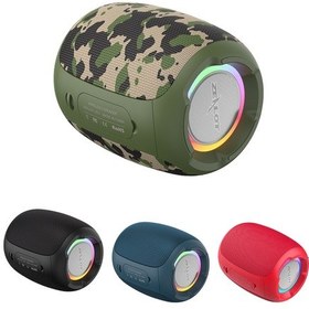 Resim Samdoo Zealot S53 Su Geçirmez Bluetooth Hoparlör, Ipx6, 4400mah Pil, 10w Güçlü Subwoofer, 10-12 Saat Çalma Süresi, Kuru Ejderha Kamuflaj 