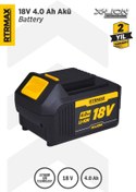 Resim RTX1804 X-Lion Akü Yedek Batarya 4.0 Ah 