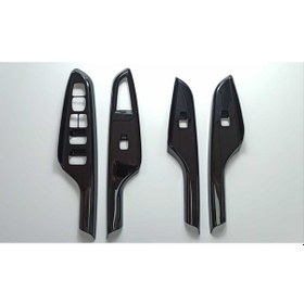 Resim Hyundaı Kona Kapı Kolçak Kaplama - Pıano Black (541339255) 