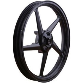 Resim Motospartan Ön Jant Alm Siyah 1.85x18 Yamaha Ybr125 K Esd 5 Kollu 