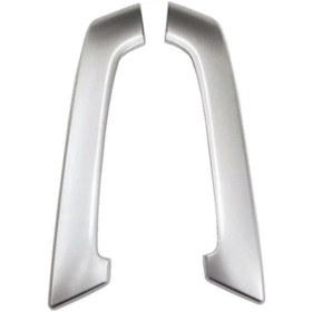 Resim Prado J 150 J150 2014 2015 2016 2017 Ön Kol Dayama Paneli Döşeme Kapı Kolu Dekorasyonu Koruma Aksesuarları 