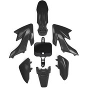 Resim Cloudstore Siyah Changcheng Dirt Bike Gövde Seti: Crf50/xr50/70/110/125 Modelleri İçin Tam Fairing 