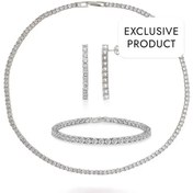 Resim RICH 925k SILVER SET (Gerçek Gümüş) 