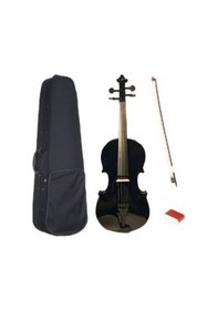 Resim Parlak Cila Cnm-3000Bk 4/4 Tam Boy Siyah Renk Keman Seti 