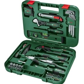 Resim Bosch Advanced El Aleti Seti 52'li 1600A02BY7 Yeşil Renkli Ergonomik Tasarımlı Kalite Aletler 