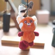 Resim Baijiafu2 Yeni 1 Adet Dört Inç Iyi Şanslar Karikatür Peluş Oyuncak Bebek Anahtarlık Sevimli Bebek Anahtar Küçük Kolye Seti (Yurt Dışından) 