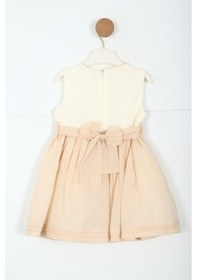Resim Xo Kids Kız Çocuk Elbise 6-36 Ay 3538 Bej 