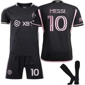 Resim Reedark "çocuklar İçin Me Ssı 10 Numaralı Futbol Forması Seti - Nefes Alabilir Ve Hızlı Kuruyan" 11-13 Yaş Çok Renkli 