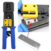Resim Yeni Nesil RJ45 Ez Konnektör Sıkma Pensesi Bıçağı 