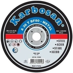 Resim Karbosan Metal Kesici Taş 230 Mm X 3,0 Adetli 3 Adet 