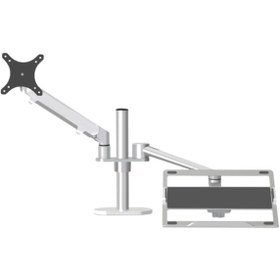 Resim NPO Std7086s 10"-27" Notebook Stand Ve Amortisörlü Vesa Monitör Tutucu Kol 