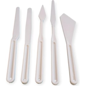 Resim Cmk 5 Parça Plastik Spatula Seti 