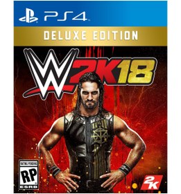 Resim 2K Games WWE 2K18 Deluxe Edition PS4 Oyun 