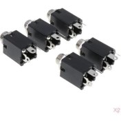 Resim Fayshow 10X 6.5mm/0.26 Inç Mini Dişi Kulaklık Jakı Fişi Stereo Ses Paneli Montajı (Yurt Dışından) 