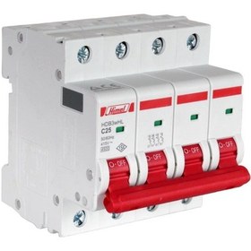 Resim Himel 4x25A 4.5kA C Eğrisi Otomatik Sigorta 
