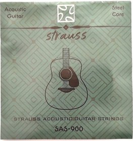 Resim Strauss SAS-900 0.10 Akustik Gitar Takım Tel 
