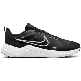 Resim Nike Downshifter 12 Erkek Siyah Koşu Ayakkabısı Dd9293-001 Siyah Beyaz Siyah - Beyaz 