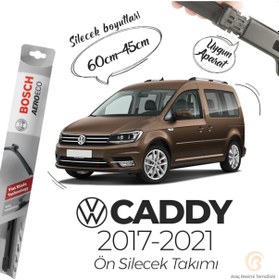 Resim Bosch Aeroeco Volkswagen Caddy Muz Silecek Takımı 2017 - 2021 