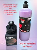 Resim ROX KİMYA Profesyonel Lastik Parlama Jel 1 Adet Profesyonel Lastik Parlatma Fırçası 1 Adet 