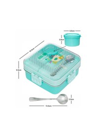 Resim Akıllıelma-laxson Beslenme Kabı Çelik İthal Seal 97119 Yeşil 1196 Yeşil 