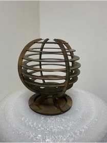 Resim Sedatmobilyaa Ahşap Abajür 