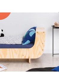 Resim Markaawm Markaawm Romantic Montessori Yatak 90X190 Çocuk Karyola Akçaağaç 